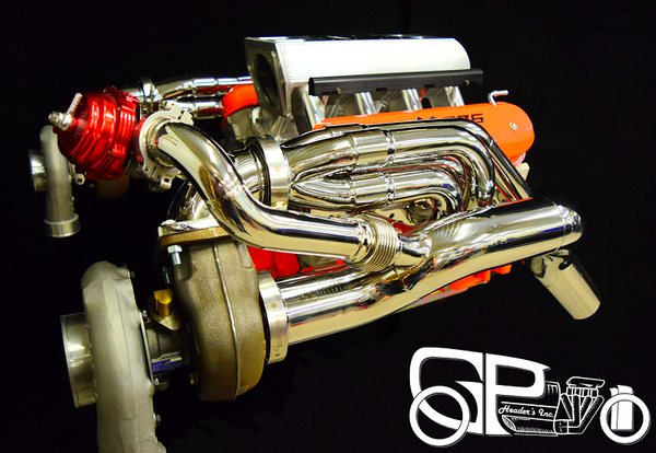 Ls Up And Forward Turbo Header Stainless Steel Gpheaders Inc 