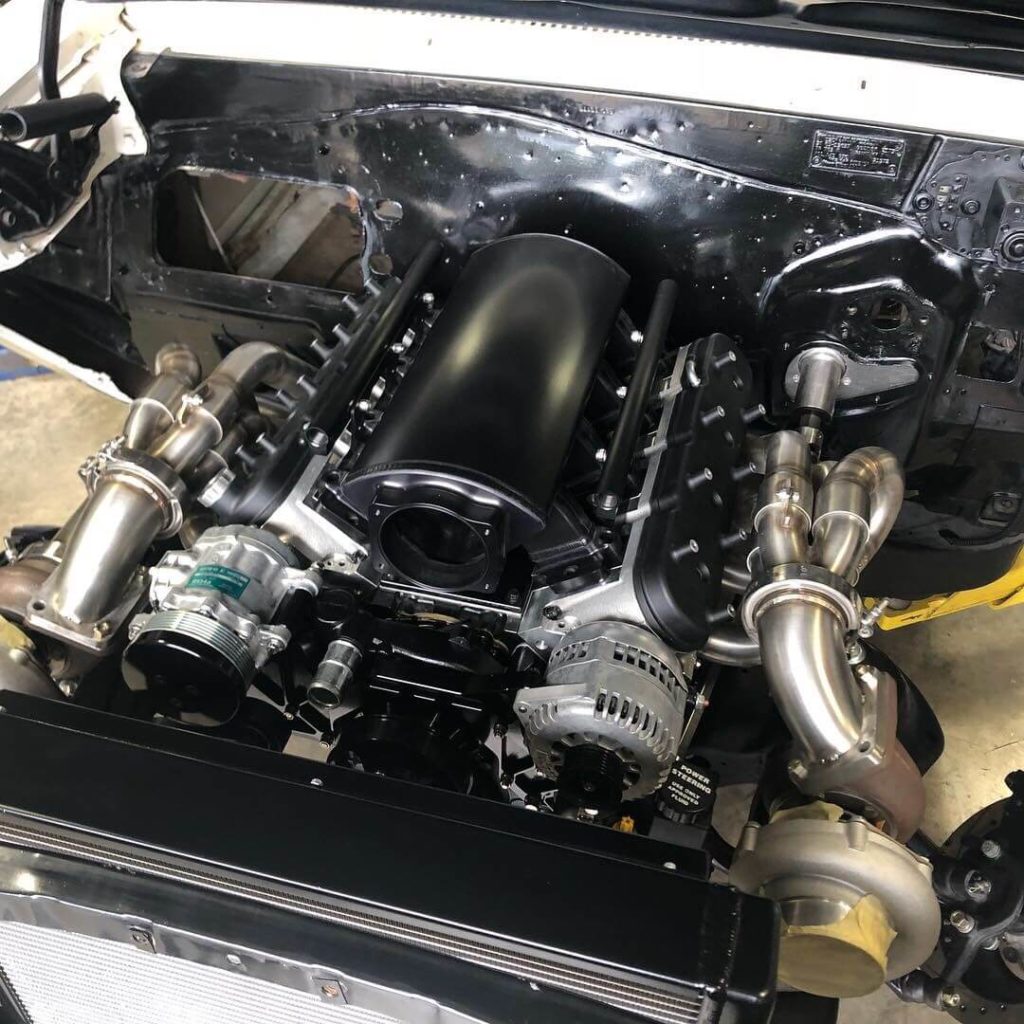 6.0 LS Swapped Chevelle Turbo Headers - GPHeaders, Inc.